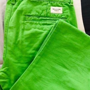 Abercrombie & Fitch Chinos - Green